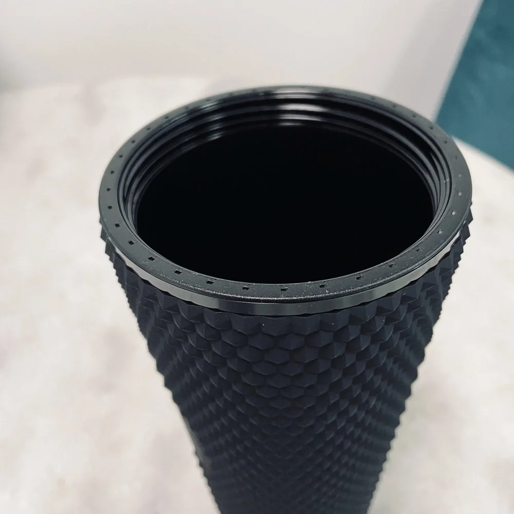 STARBUCKS LIMITED MATTE BLACK STUDDED TUMBLER